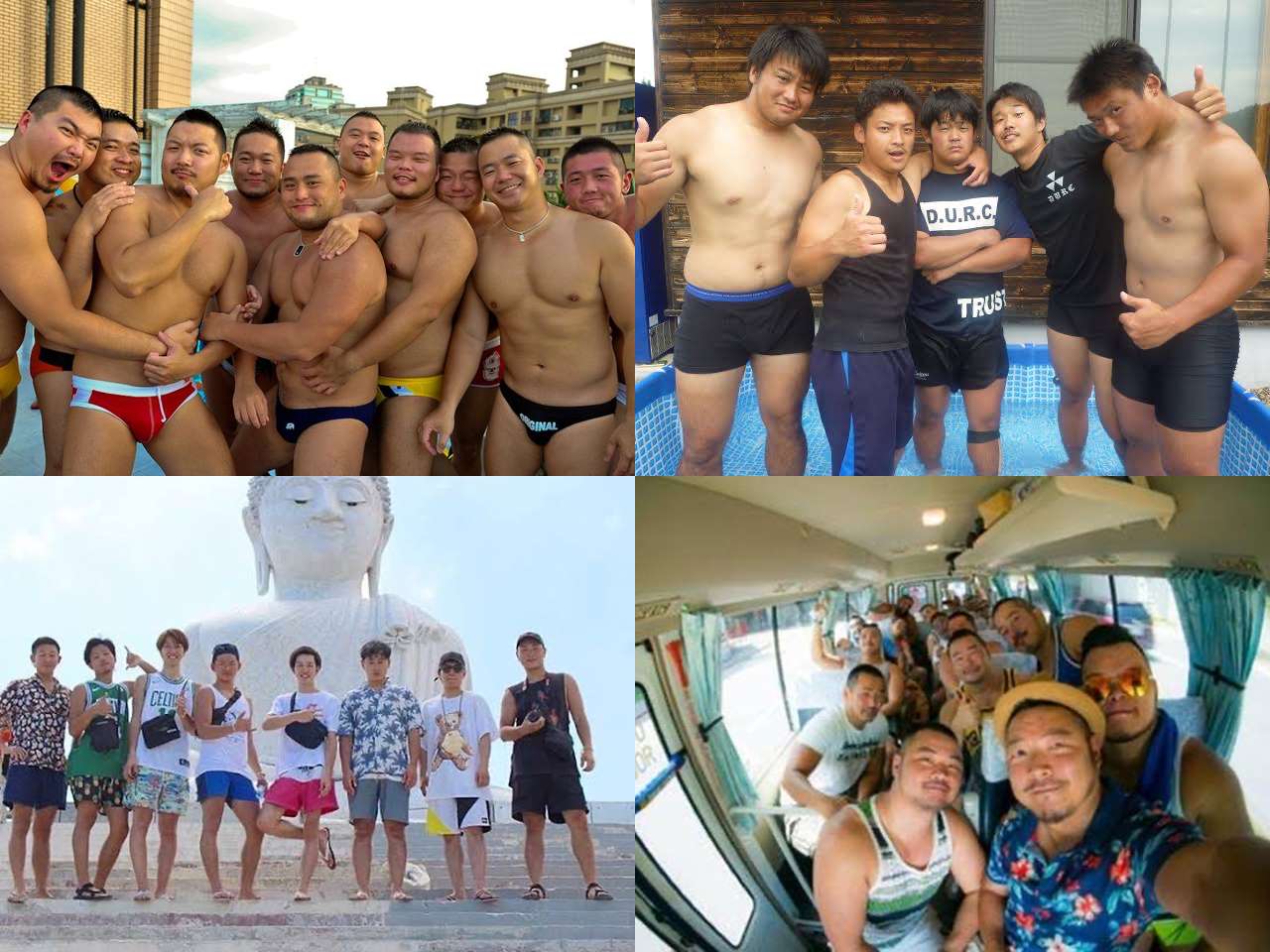 ホモはゲイ会かラグビー部の写真か100%当てられる